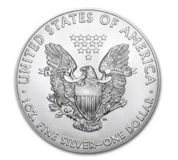 2017 1oz Fine Silver American Silver Eagle $1 Coin — Obverse thumbnail