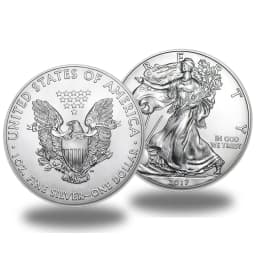 2017 1oz Fine Silver American Silver Eagle $1 Coin — Combined view thumbnail