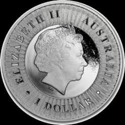 2017 1oz .999 Silver Australian Kangaroo $1 Coin — Obverse thumbnail