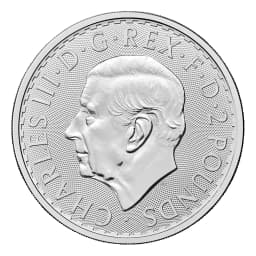 1 oz Britannia Charles III Silver Coin 2027 - 30th Anniversary — Reverse thumbnail