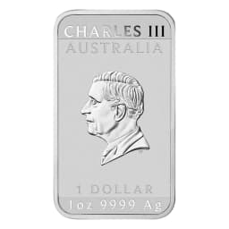 1 oz Dragon Rectangular Silver Coin 2026 — Reverse thumbnail