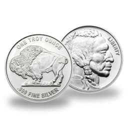 1oz .999 Silver Round (Random Design) — Combined view thumbnail