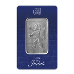 Lion of Judah 1 oz Silver Bar — Obverse thumbnail