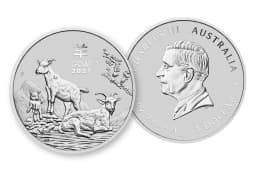 1 oz Lunar III Goat Silver Coin 2027 — Combined view thumbnail