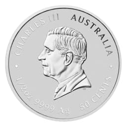 1/2 oz Lunar III Goat Silver Coin 2027 — Reverse thumbnail