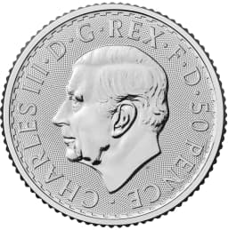 1/4 oz Britannia Charles III Silver Coin 2026 — Reverse thumbnail