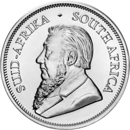 1 oz Krugerrand Silver Coin — Reverse thumbnail