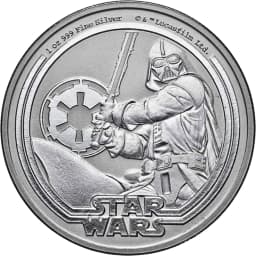 1 oz Star Wars Darth Vader Silver Coin 2026 — Combined view thumbnail