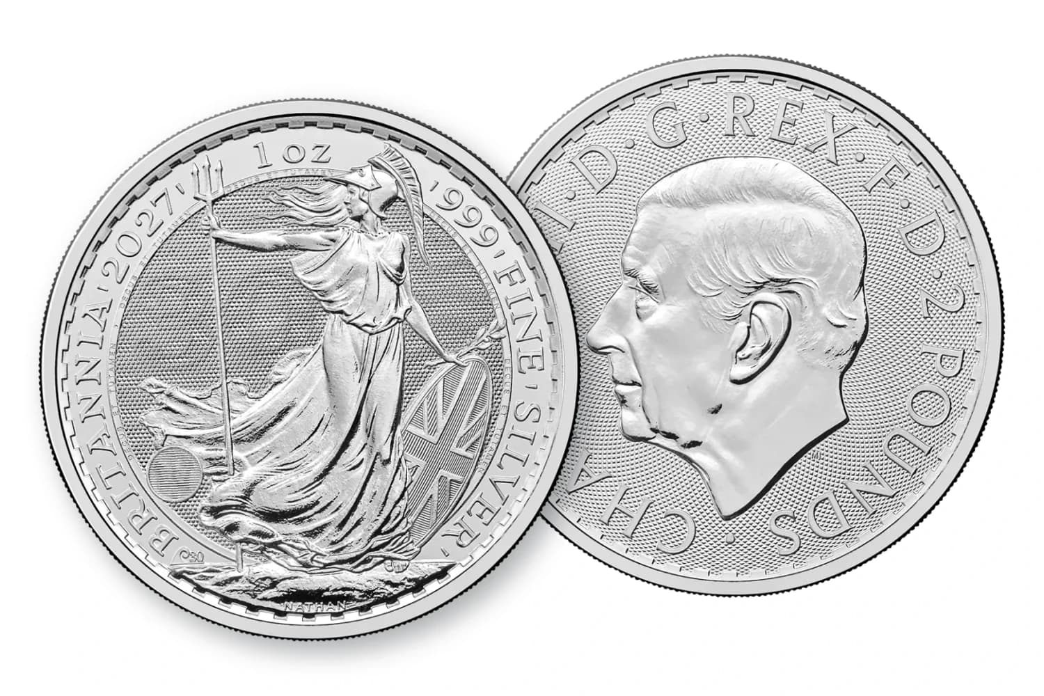 1 oz Britannia Charles III Silver Coin 2027 - 30th Anniversary