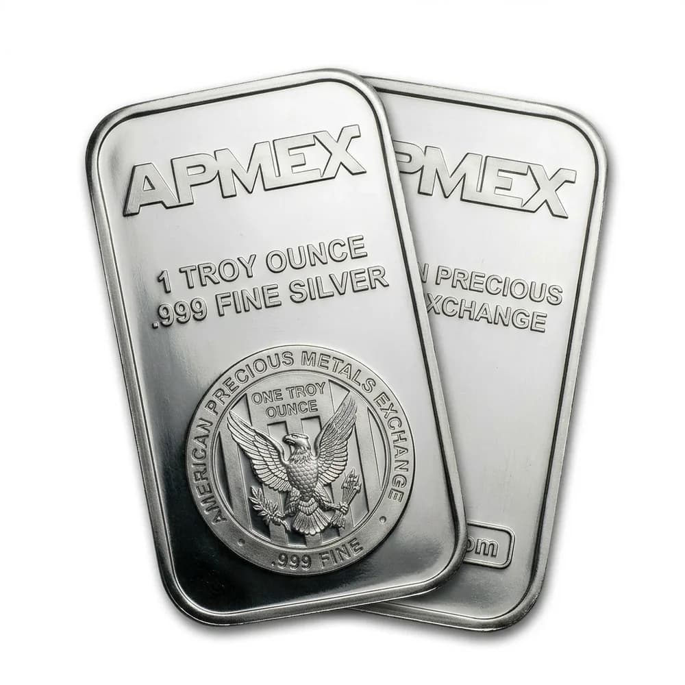 1oz .999 Silver APMEX Bar