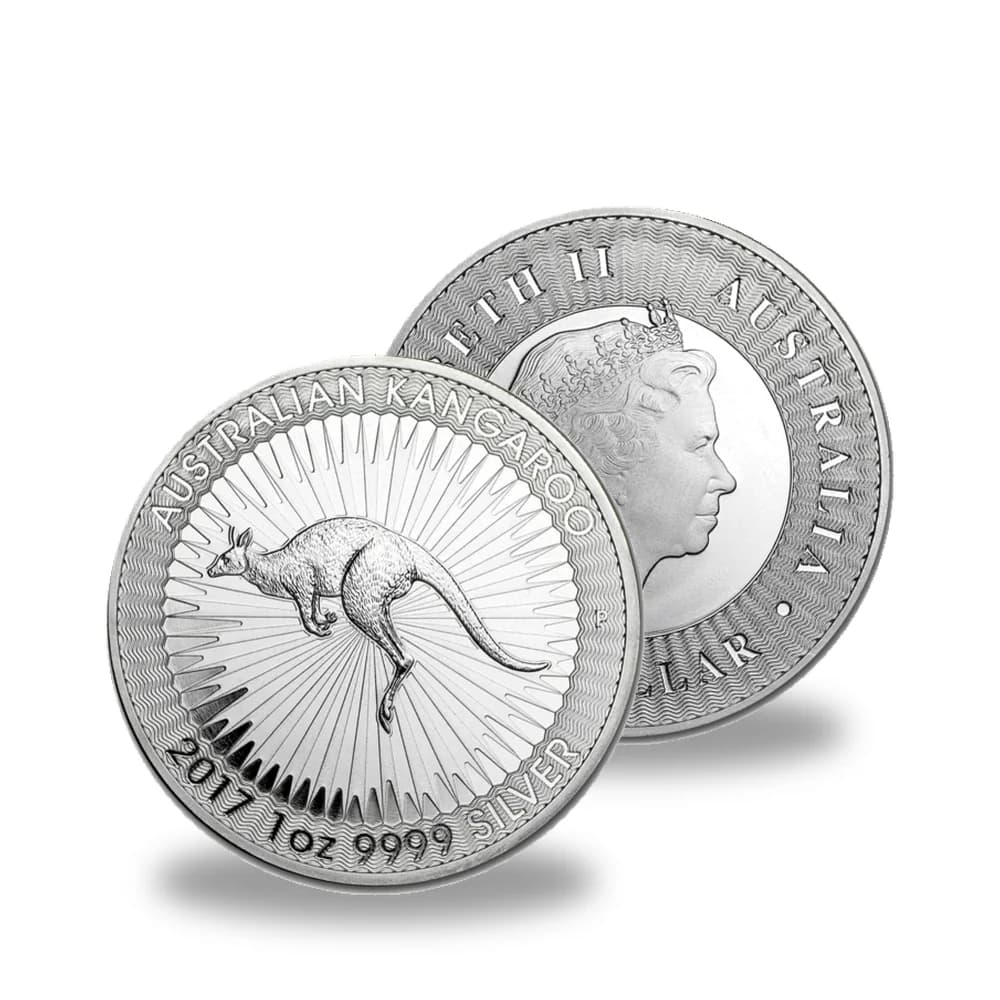 1oz .999 Silver Australian Kangaroo $1 Coin