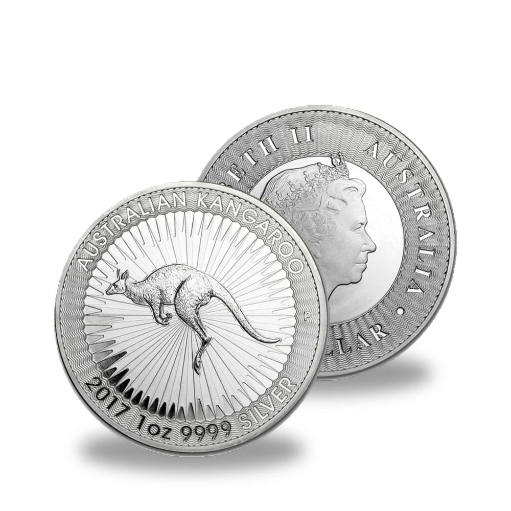 2017 1oz .999 Silver Australian Kangaroo $1 Coin