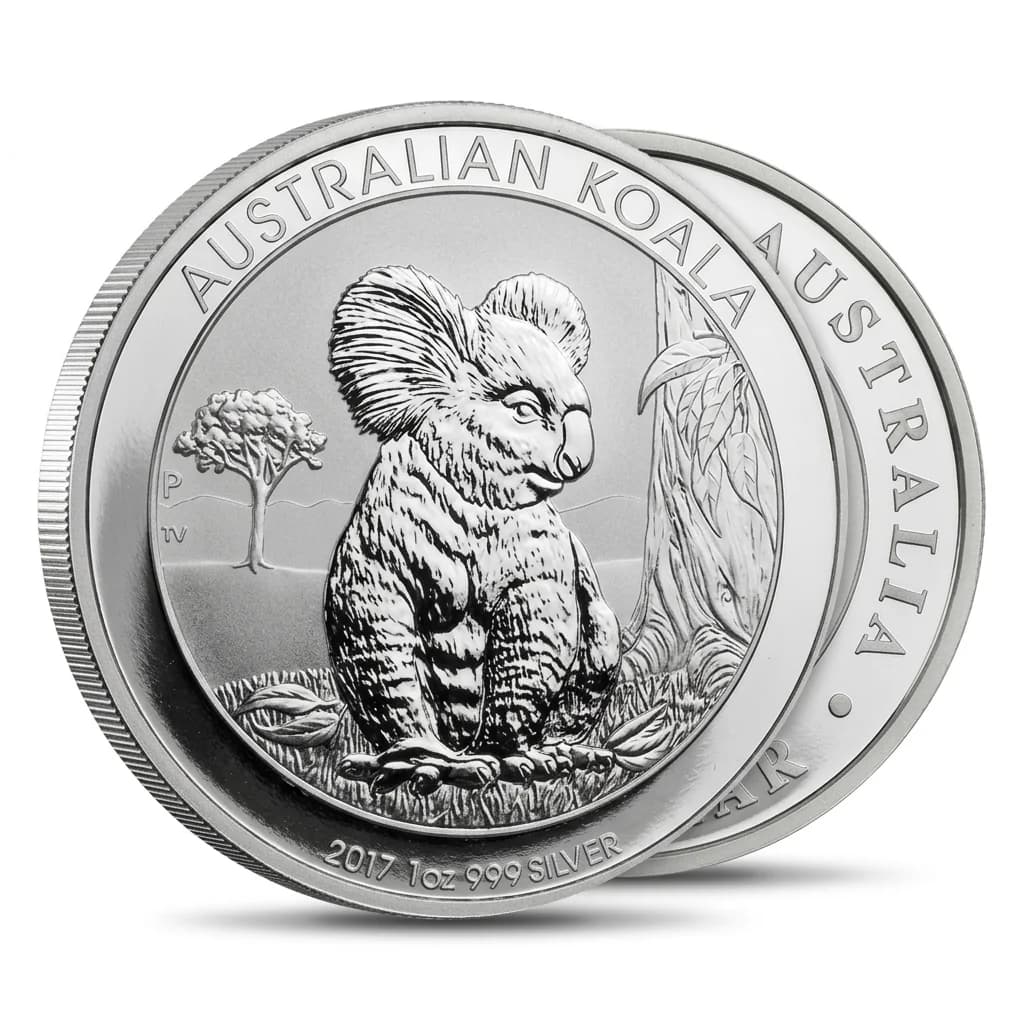2017 1oz .999 Silver Australian Perth Mint Koala $1 Coin