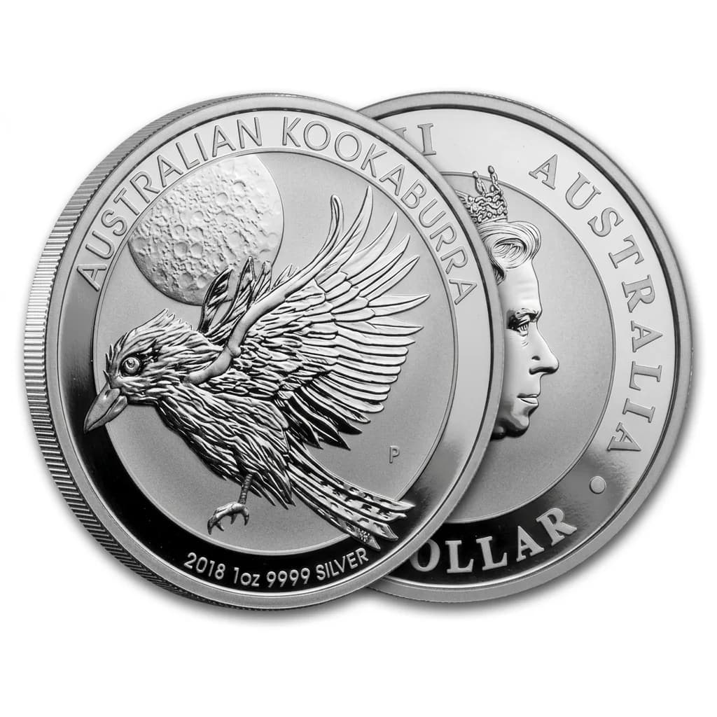 2018 1oz .999 Silver Australian Perth Mint Kookaburra $1 Coin