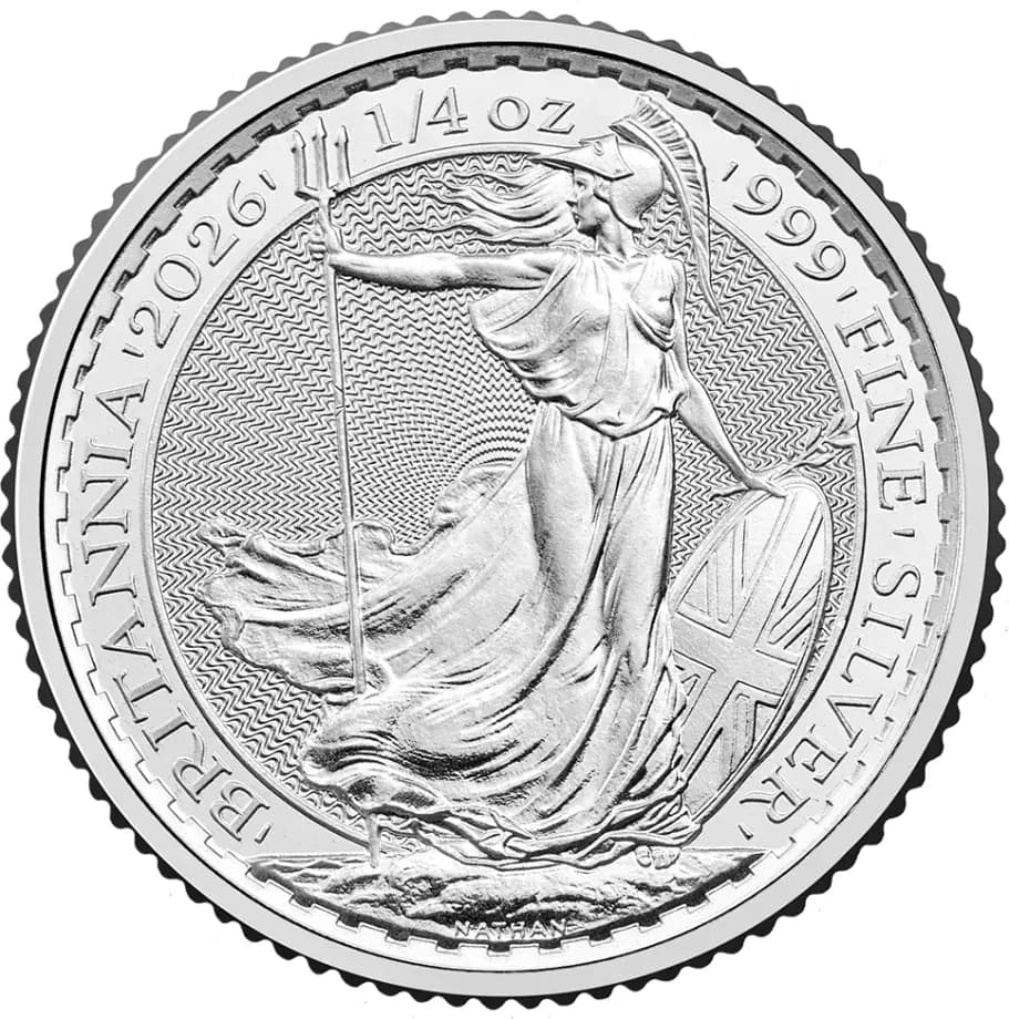 1/4 oz Britannia Charles III Silver Coin 2026
